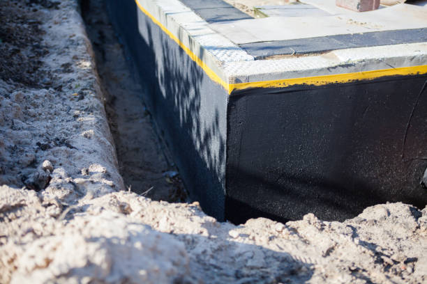 Professional Foundation Crack Repair technician working in Media, PA
